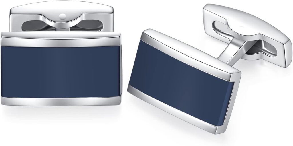Rectangle Cufflinks for Men Wedding Business