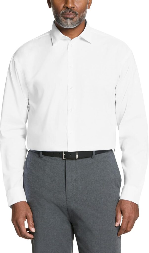 Men's Dress Shirt Regular Fit Solid