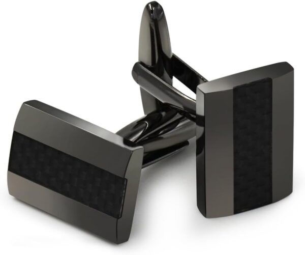 Black Rhodium Plated Cufflinks